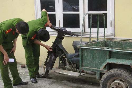 Xe gian được “hô biến” thành xe chở hàng