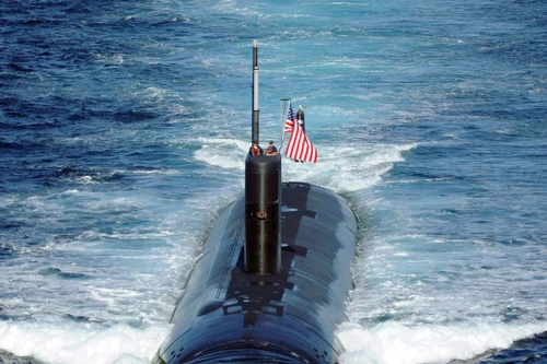 [ẢNH] Sức mạnh hai tàu ngầm hạt nhân Mỹ đang tập trận trên Biển Đông
