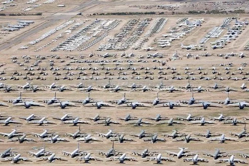 [ẢNH] "Nghĩa địa máy bay" lớn nhất thế giới: Những hình ảnh chưa được công bố