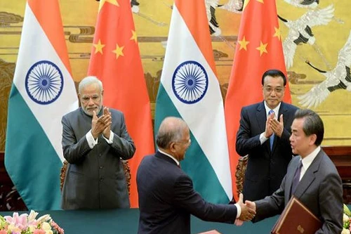 Trung-Ấn ký hiệp định thương mại song phương 10 tỷ USD