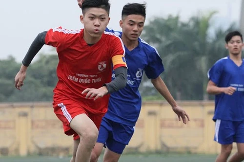 Chung kết giải bóng đá học sinh THPT Hà Nội - Báo ANTĐ lần thứ XV - 2015: Cúp vàng chờ đợi