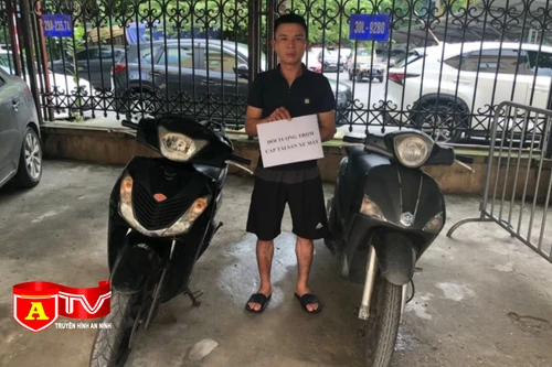 Từ nguồn tin của quần chúng, công an bắt giữ đối tượng trộm cắp xe máy