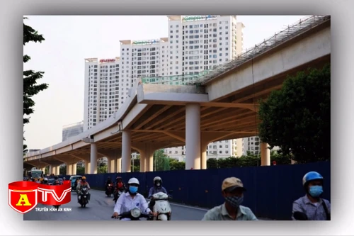 Đường vành đai 3 trên cao Mai Dịch-Nam Thăng Long thông xe dịp 10/10