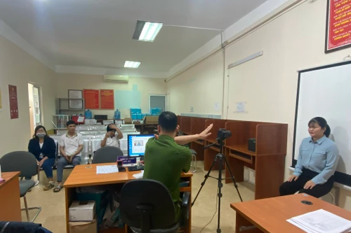 CAQ Bắc Từ Liêm phát động cao điểm cấp căn cước công dân, làm việc xuyên nghỉ lễ