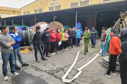 Đại uý Phạm Trương Tuấn Anh: “Cứu người và tài sản trong hỏa hoạn là trách nhiệm của chúng tôi”