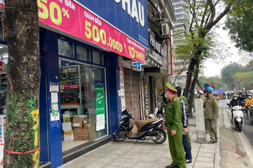 Đảm bảo trật tự đô thị ở một phường trung tâm thành phố