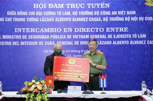 Đoàn kết, gắn bó chặt chẽ giữa Bộ Công an Việt Nam và Bộ Nội vụ Cuba