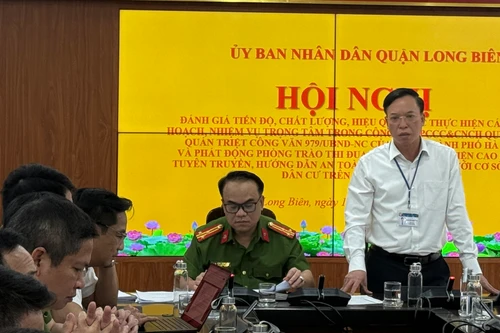 Nỗ lực các biện pháp phòng ngừa hỏa hoạn ở địa bàn quận Long Biên