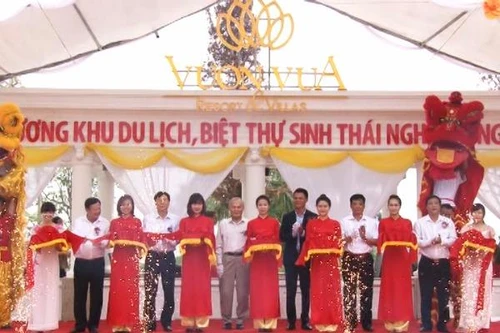 Chính thức khai trương Vườn Vua resort & villas