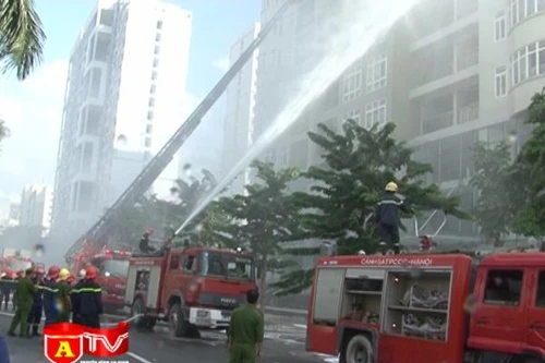 Diễn tập phương án PCCC tại tòa nhà MD, Complex