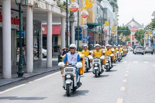 Honda Việt Nam mở rộng dự án xe điện giao hàng 