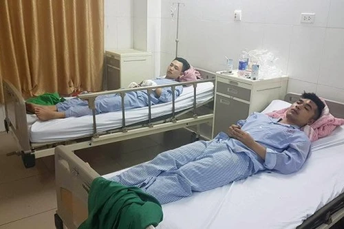 10 nạn nhân bị thương trong vụ nổ xe khách ở Bắc Ninh bị đa thương tích