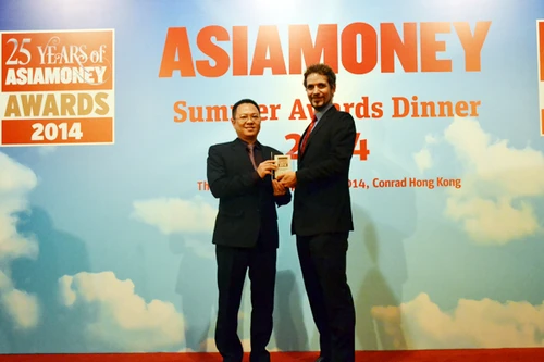 MB nhận giải thưởng Ngân hàng nội địa tốt nhất Việt Nam 2014