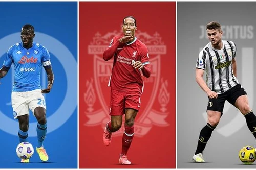 [ẢNH] Điểm mặt top 10 trung vệ đắt giá nhất thế giới