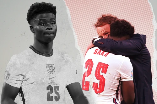 Cầu thủ Anh sốc khi Saka được giao đá quả 11m quyết định