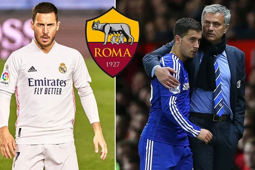 HLV Mourinho gây sốc, lôi kéo Hazard sang AS Roma