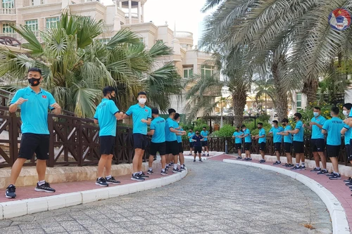 Âm tính với Covid-19, ĐT Việt Nam lập tức lao vào tập luyện