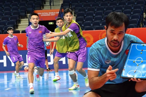 ĐT futsal Việt Nam chuẩn bị thế nào cho trận gặp ĐT Nga tối nay?