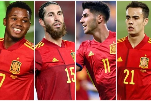 [ẢNH] Đội hình ngôi sao Tây Ban Nha gây tiếc nuối vì vắng mặt ở EURO 2020