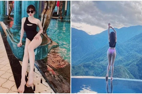 [ẢNH] Bạn gái hơn tuổi xinh như mộng của tiền vệ Hoàng Đức