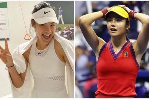 [ẢNH] Vẻ đẹp 'bông hồng lai' 18 tuổi vừa vào chung kết US Open 2021