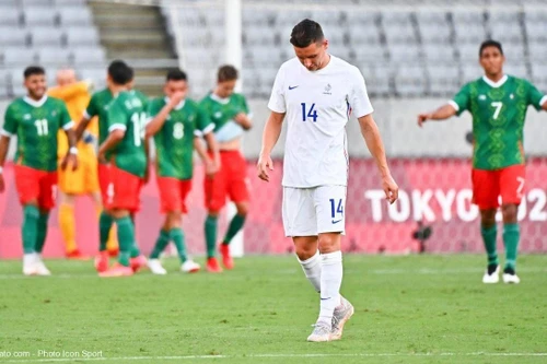 Ứng viên vô địch Pháp thảm bại trận ra quân bóng đá nam Olympic