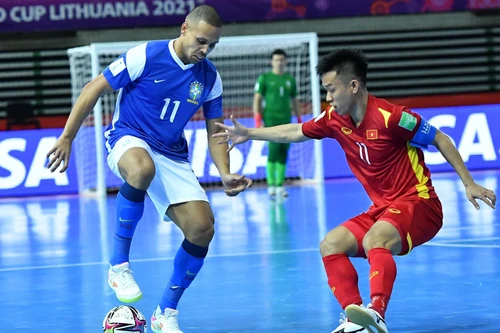 Cầu thủ futsal Việt Nam nói gì khi thua Brazil 1-9?