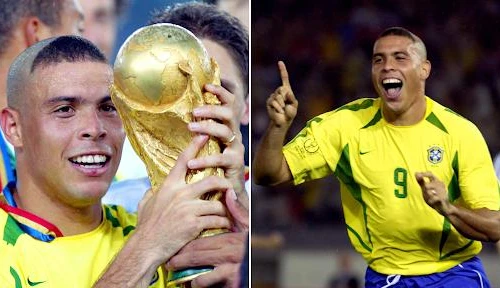 Ronaldo bất ngờ xin lỗi vì kiểu tóc kỳ quái ở World Cup 2002