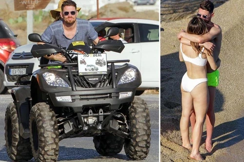 [ẢNH] Nhà vô địch EURO nghỉ xả hơi bên nữ ca sĩ sexy