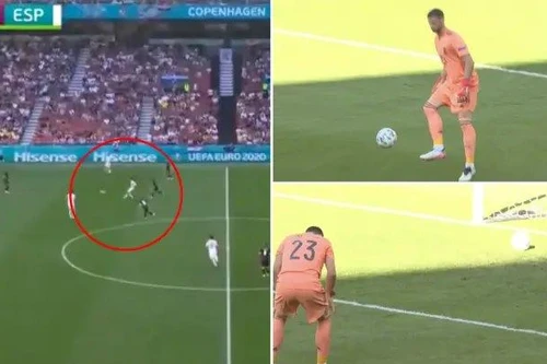 Đến lượt thủ môn Tây Ban Nha 'đốt' lưới nhà ngớ ngẩn