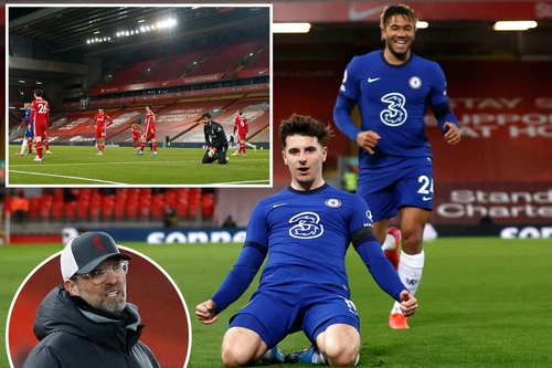 Chelsea buộc Liverpool nếm trải kỷ lục buồn chưa từng có trong lịch sử
