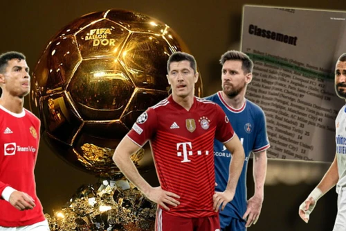 Rò rỉ kết quả cầu thủ đoạt Quả bóng Vàng 2021