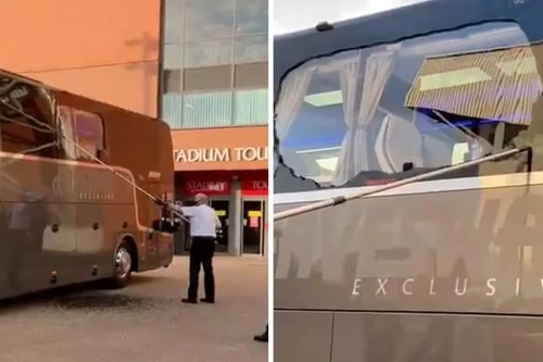 Xe bus của Real Madrid bị fan cuồng Liverpool tấn công