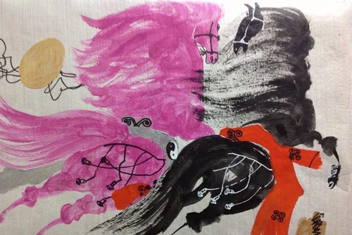 Tranh trong mùa giãn cách vì Covid-19