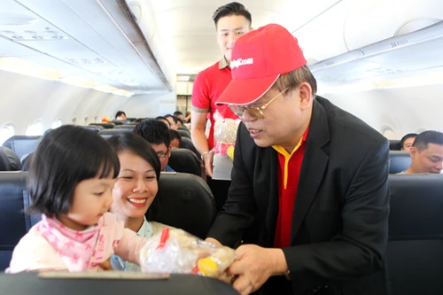  Vietjet Air tri ân khách hàng trên đường bay mới Hà Nội-Quy Nhơn