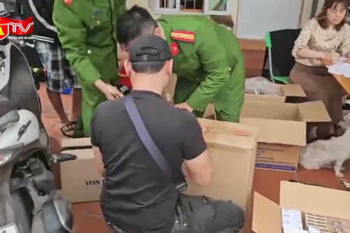 Hà Nội: Triệt phá "tổng đại lý" phân phối thuốc lá lậu
