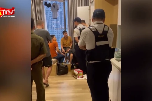 Đánh sập "tổng đại lý" phân phối các loại ma tuý thế hệ mới trong khu đô thị cao cấp