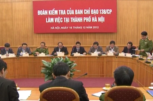 Tăng cường sự lãnh đạo của Đảng đối với công tác phòng, chống tội phạm