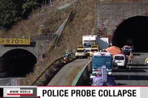 Nhật tiếp tục công tác điều tra vụ sập hầm 