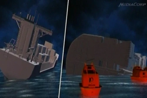 Tai nạn chìm tàu trên Biển Bắc