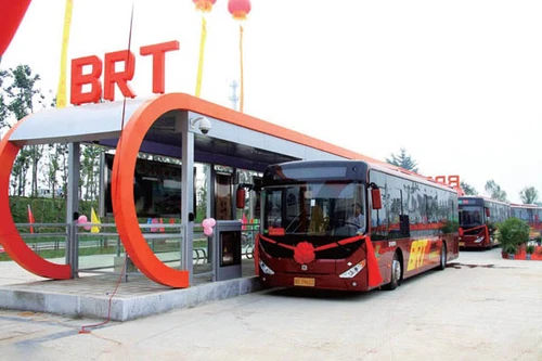 Hà Nội: Xe buýt nhanh BRT sẽ hoạt động từ tháng 12-2016