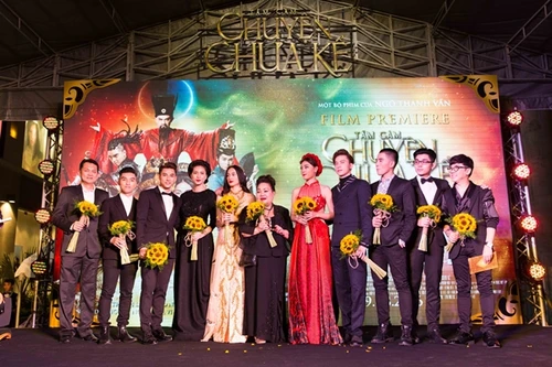 Đông đảo nghệ sĩ mừng Ngô Thanh Vân ra mắt phim "Tấm Cám: Chuyện chưa kể"