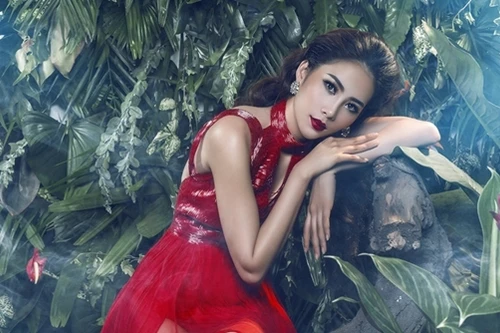 Hoa khôi đồng bằng sông Cửu Long Nam Em tham dự cuộc thi "Hoa hậu trái đất"