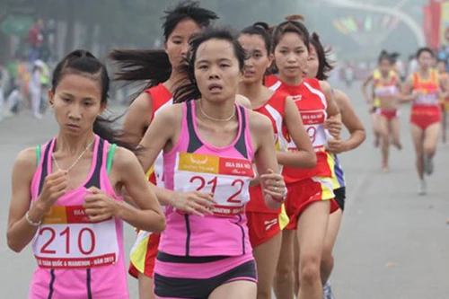 170 triệu đồng tiền thưởng giải Việt dã toàn quốc 2016