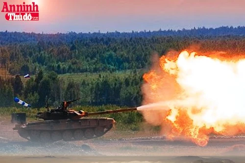 [Infographic] T-72B3M - Xe tăng chủ lực trong cuộc thi Tank Biathlon 2016