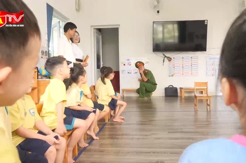 Tăng cường tuyên truyền, đảm bảo an toàn PCCC tại trường mầm non