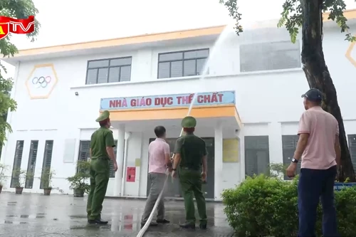 Bảo đảm an toàn phòng cháy trường học, cơ sở giáo dục trước ngày khai giảng