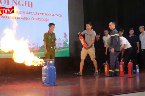 Nâng cao kỹ năng, ý thức PCCC cho cơ sở kinh doanh ở nội đô