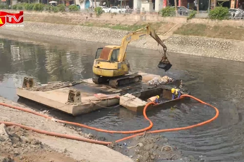 Hà Nội tích cực hồi sinh sông Tô Lịch