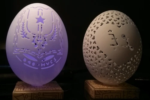 Vỏ trứng hóa siêu phẩm “độc, lạ”